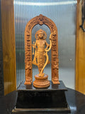 Sandalwood Ram Lalla Statue 10" inch