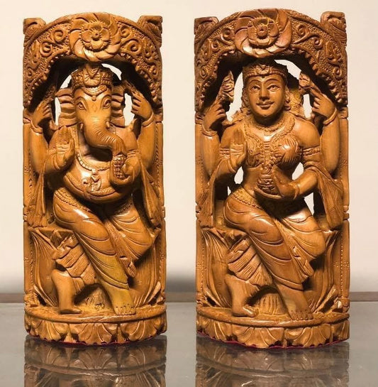 Ganesha Laxmi pair - Malji Arts