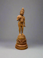 Sandalwood Rare Baby Krishna Statue - Malji Arts