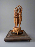 Sandawood Rare Dancing Radha Krishna Statue - Malji Arts