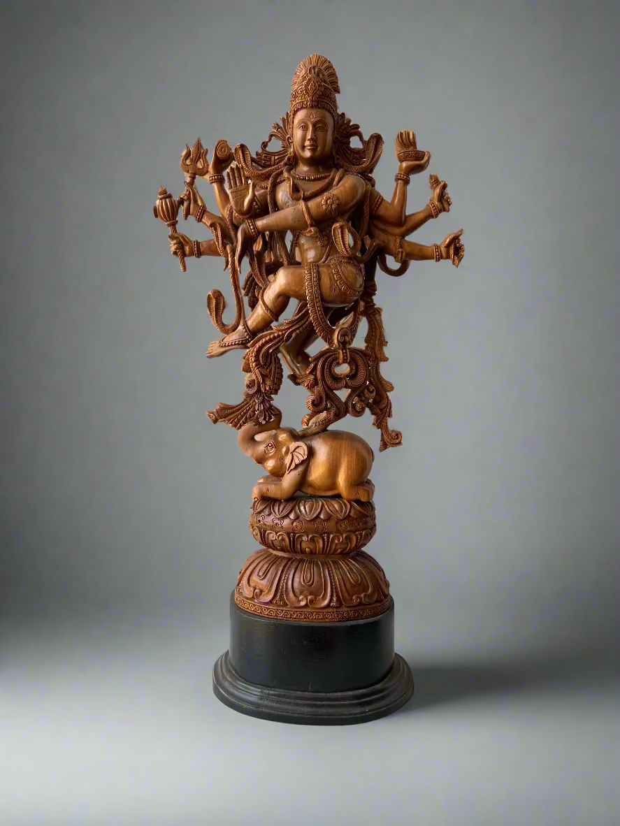 Sandalwood Rare Dancing Shiva or Natraja