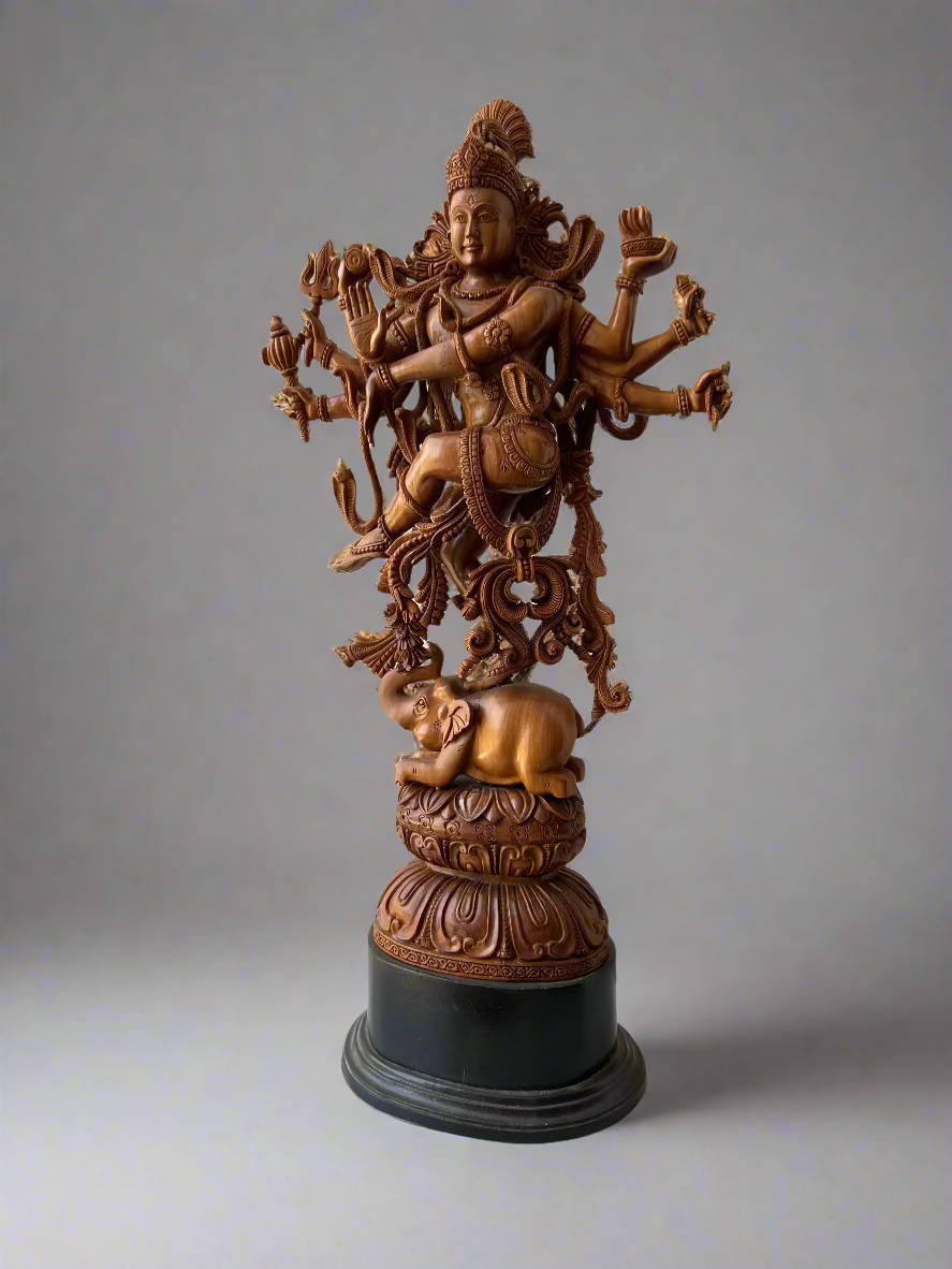 Sandalwood Rare Dancing Shiva or Natraja