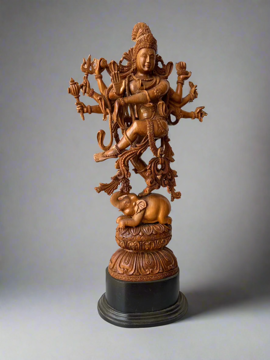 Sandalwood Rare Dancing Shiva or Natraja