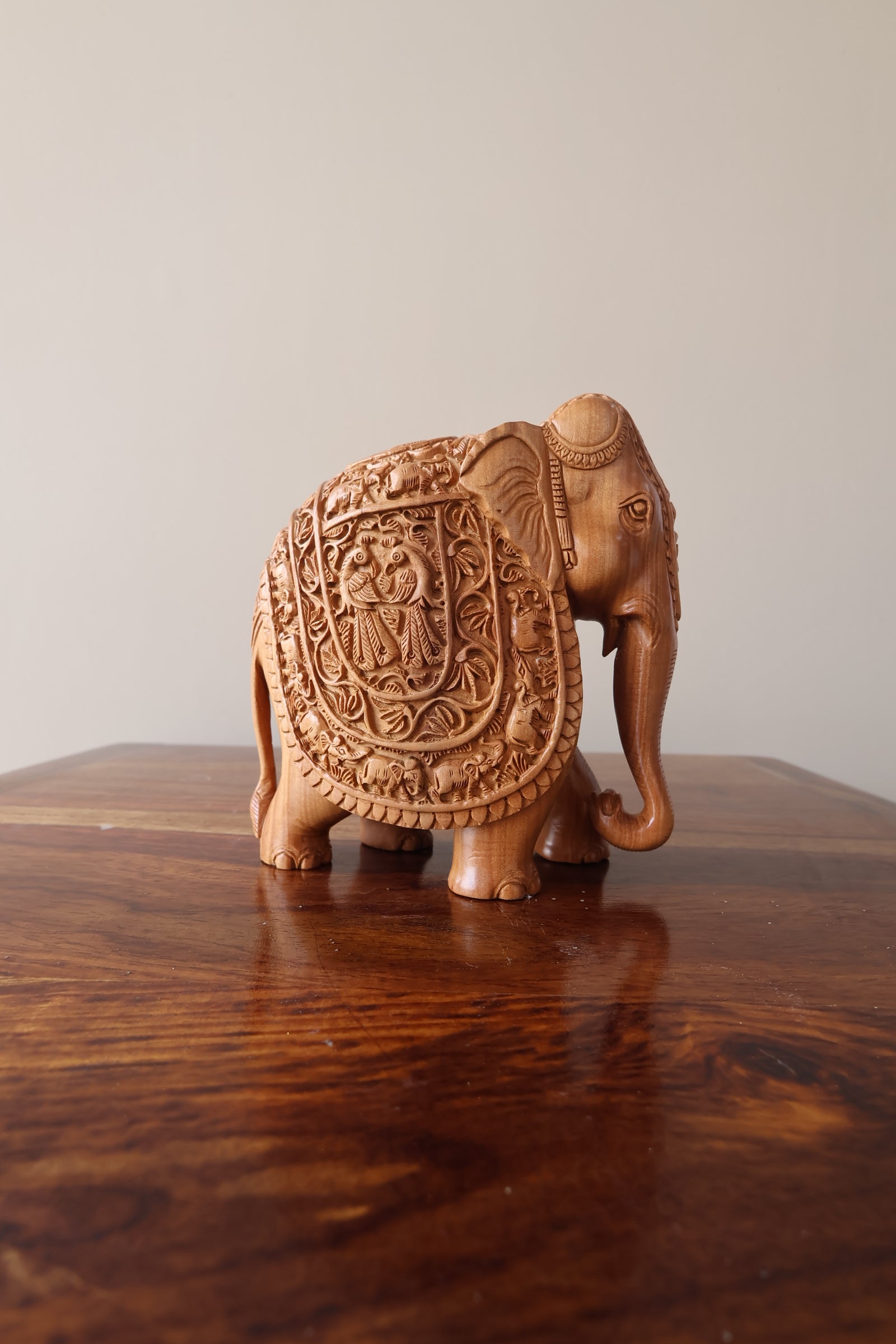 Outlets Sandalwood Sikar Carving Elephant Decorative Statue