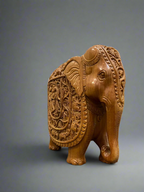 Sandalwood Fine Carved Elephant 6 Inches