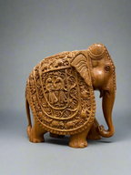 Sandalwood Fine Carved Elephant 6 Inches