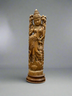 Sandalwood Laxmi Statue Old Lot