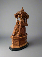 Sandalwood Fine Carved Royal Elephant Ambabari