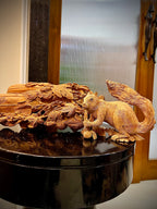 Sandalwood Squirrel Root Carving