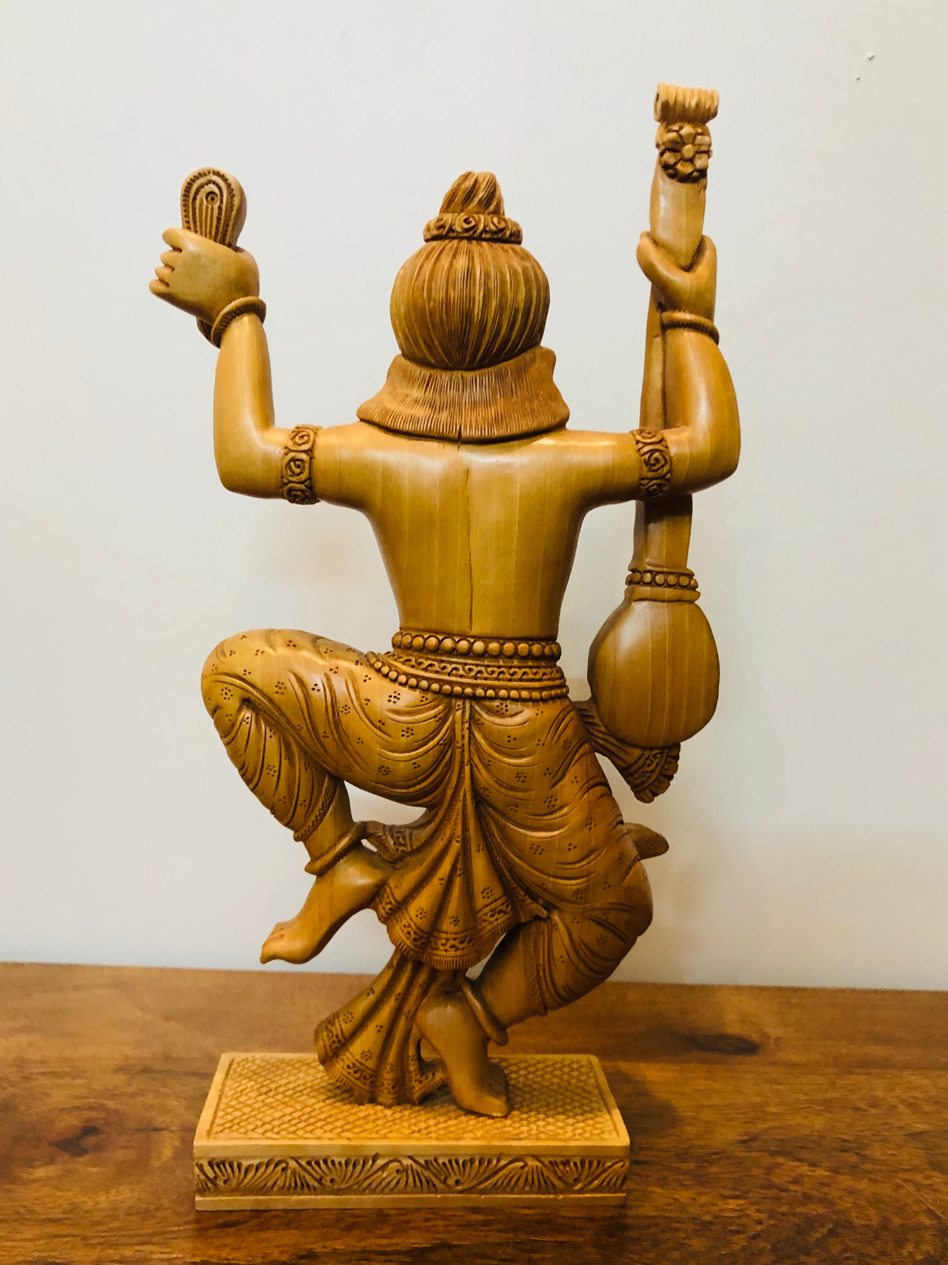 Wooden Special Dancing Narayana Statue
