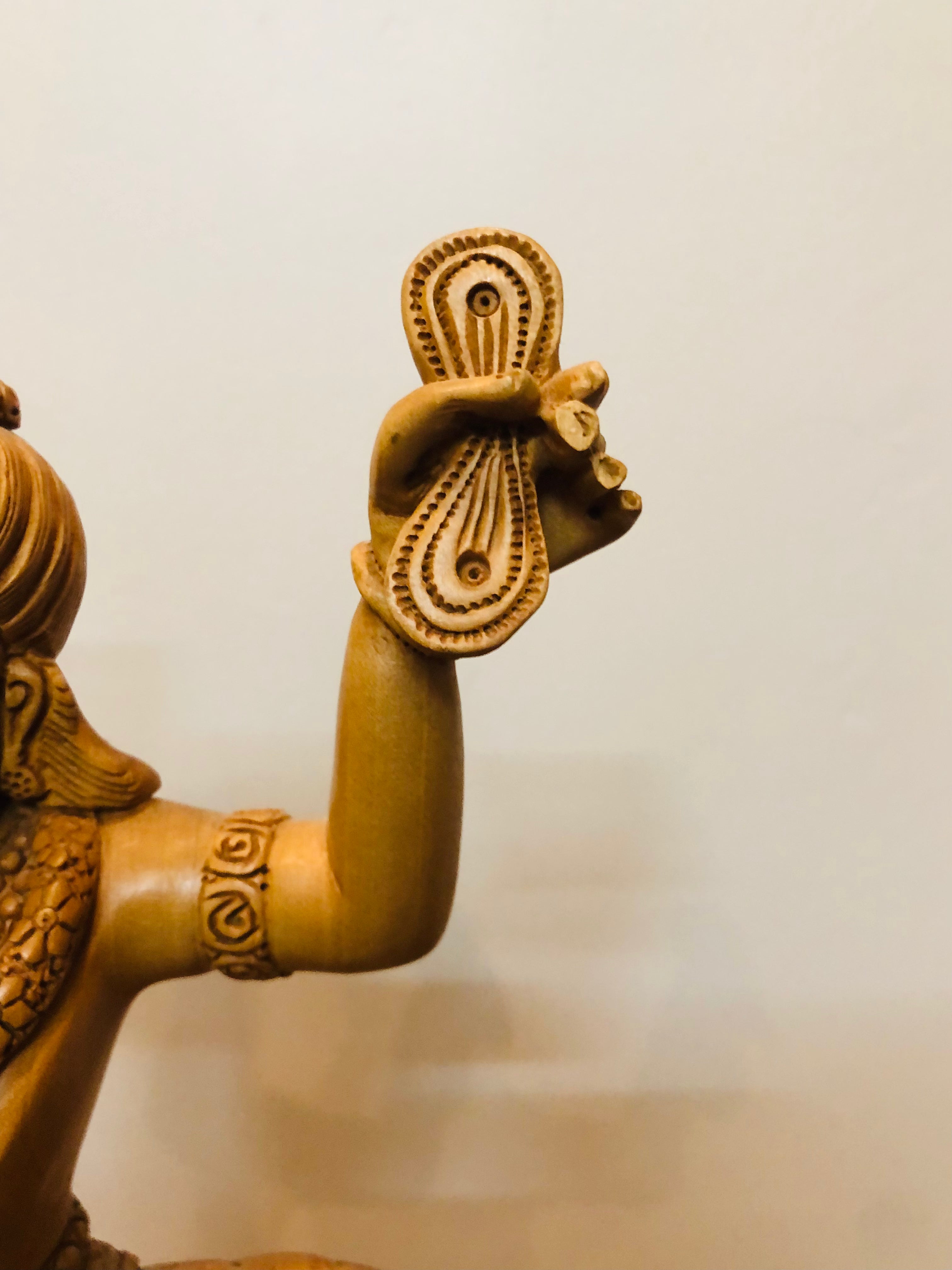Wooden Special Dancing Narayana Statue