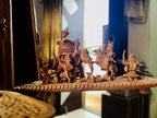 Sandalwood fine Carved Art Piece Rajasthani Lady