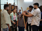 Exquisite Sandalwood Walking Stick