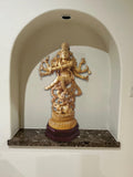 wooden shiva dancing