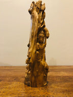 Sandalwood root carving