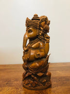 Sandalwood Special Carved Ganesha Statue