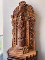 Sandalwood Tirupati Masterpiece - Malji Arts