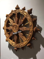 Sandalwood Dharam CHAKRA Rare Wall Hanging Artwork - Arts99 - Online Art Gallery