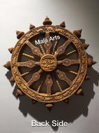 Sandalwood Dharam CHAKRA Rare Wall Hanging Artwork - Arts99 - Online Art Gallery