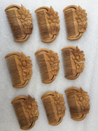 Pure Sandalwood Hand Carved Comb - Arts99 - Online Art Gallery