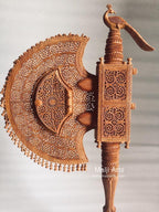 Sandalwood Unique Beautiful Krishna Collective Hand Fan - Arts99 - Online Art Gallery